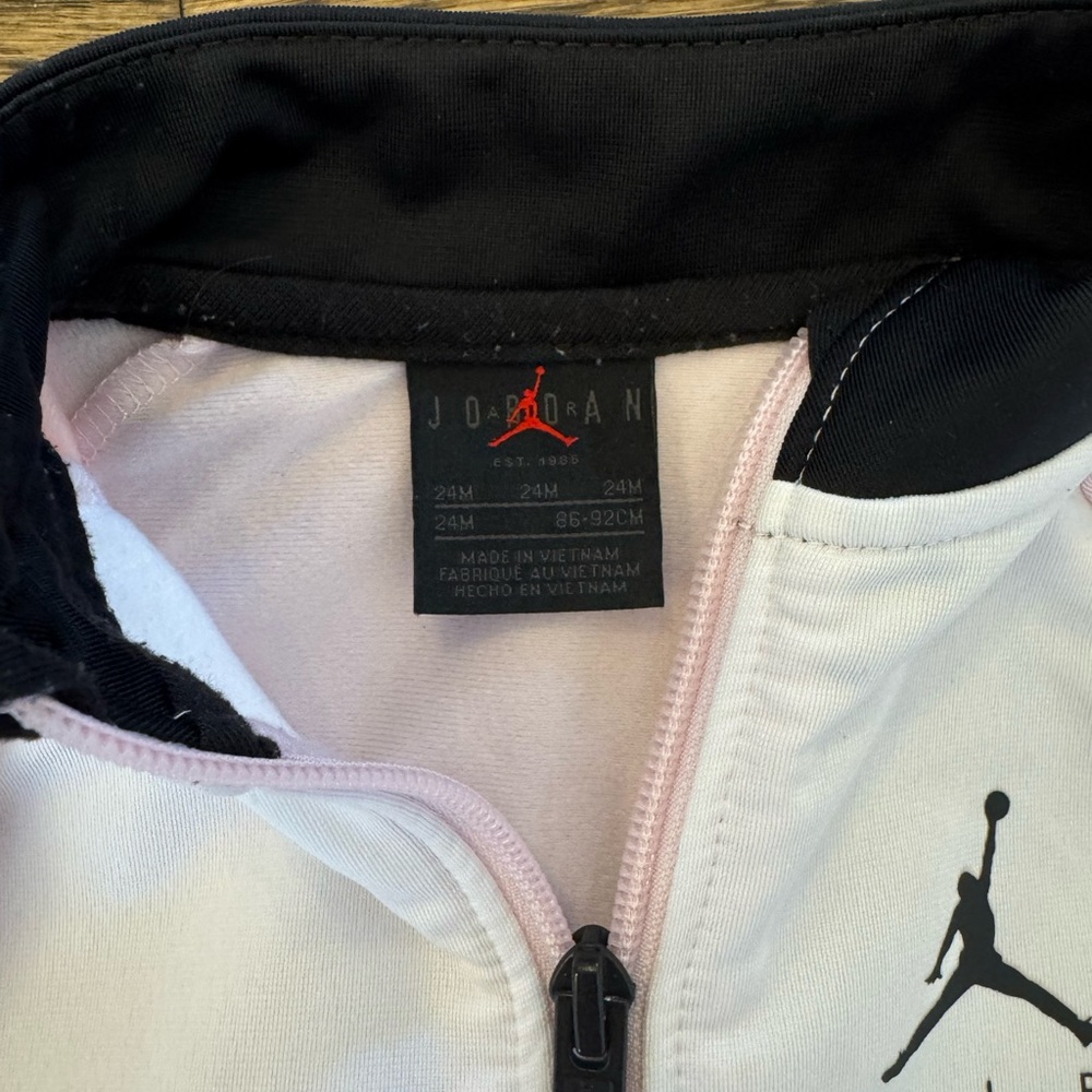 Air Jordan blocked tricot toddler matching tracksuit - Picture 4 of 4